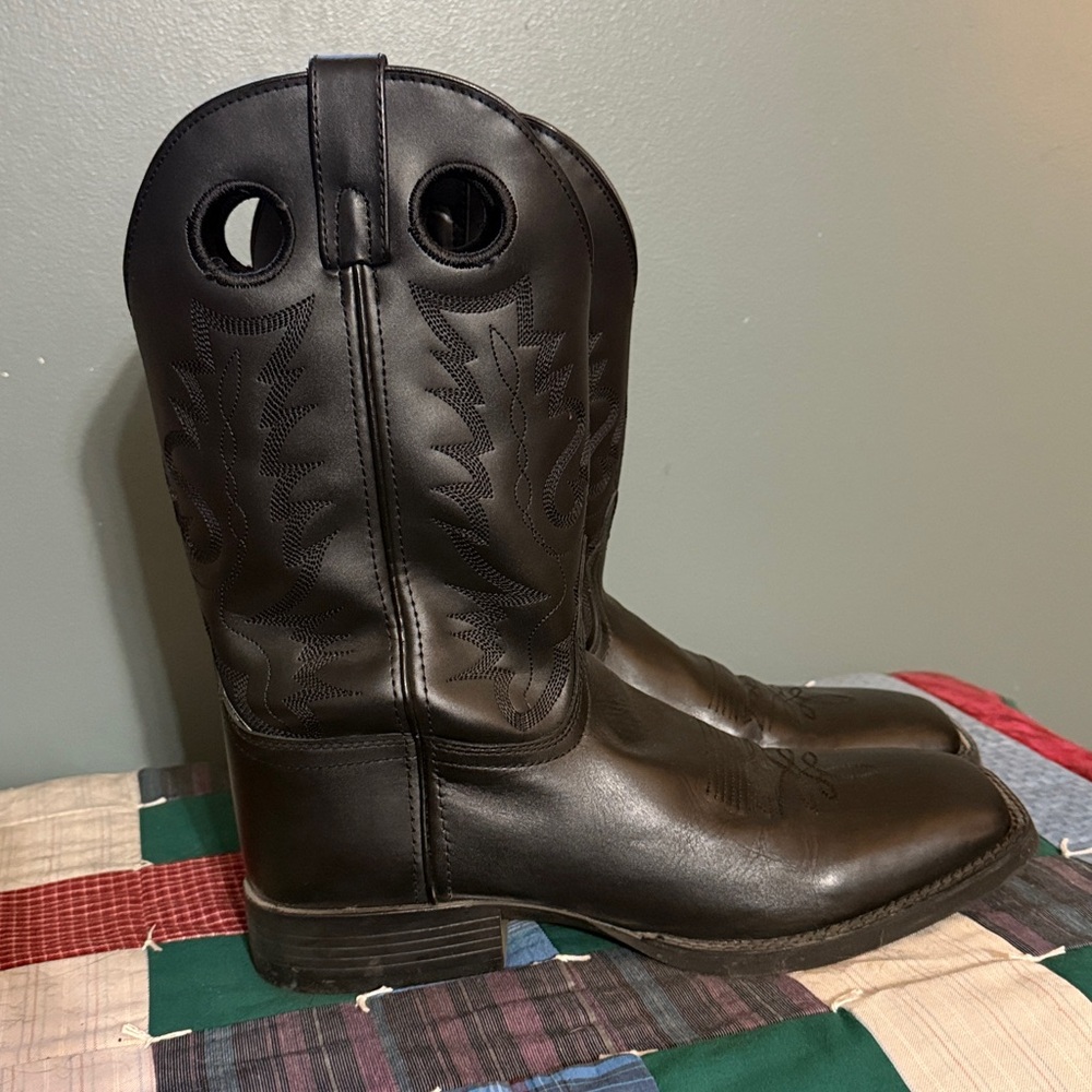 Smoky Mountain Black Cowboy Boots